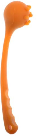 Healeved Silicone Muscle Massage Hammer Trigger Point Massager Tool for Pressure Point Relief Portable Back Massager Stick for Travel Office Use