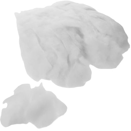 OATIPHO Christmas Fake Snow Vacuum Compressed Artificial Cotton Fiber Fluffy Stuffing for Indoor Xmas Decorations Plush Pillow Filling Stuffed Animal and Craft Cushion Filling