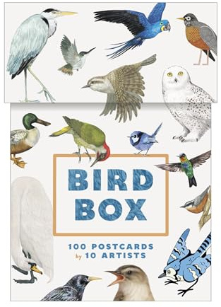 Chronicle Books Bird Box: 100 Postcards by 10 Artists
