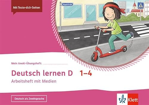Deutsch lernen D 1-4: Arbeitsheft mit Medien Klasse 1-4 (Mein Anoki-Übungsheft)