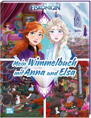 Disney Die Eiskönigin: Mein Wimmelbuch mit Anna und Elsa: Fröhlicher Suchspaß mit der Eiskönigin und ihren Freunden (Disney Die Eiskönigin: Jetzt schon ein Klassiker!)