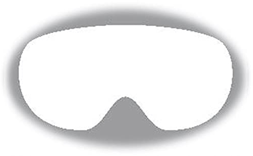 ALPINA Ersatzscheibe für Skibrille (99 = Artikel A7073952 Scheibe: Spiegel schwarz für Modell FREESPIRIT HM)