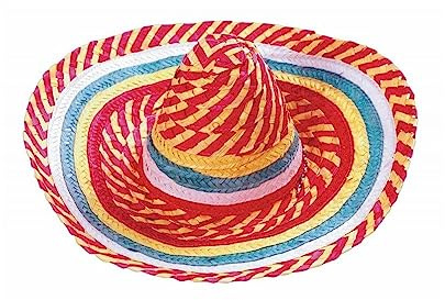 Party Pro 879001 mexicain Chapeau, Multicolore