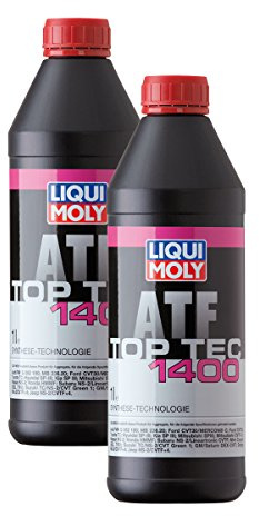 2 x LIQUI MOLY 3662 Top Tec ATF 1400 automatisk växellådsolja 1 L