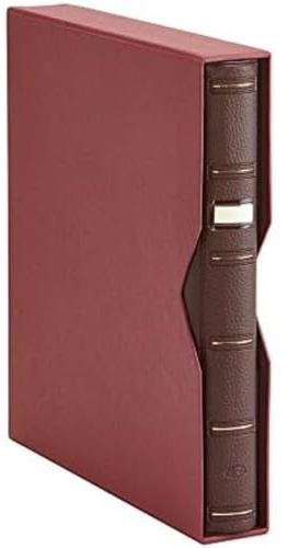 Taupe 100005 Album Stamps Imitation Leather, Color Bordeaux