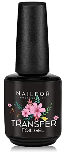 NAILFOR Professional Transfer Gel for Adhesion Decoration Foil on Nails