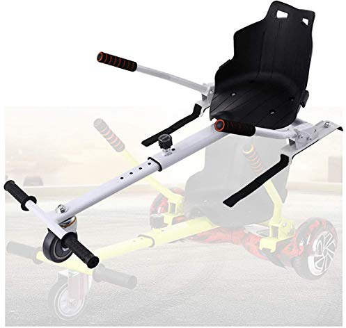 RONGJJ Hoverboard, Accesorios Ajustables para Hoverboard para Niños, Marco De Autoequilibrio Inteligente, Se Adapta A 6.5, 8 Y 10 Pulgadas para Autoequilibrio Eléctrico, White