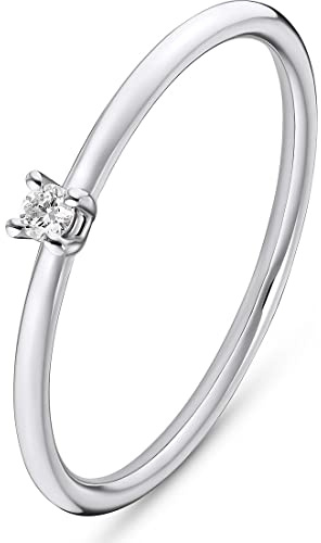 CHRIST Damen-Damenring 1 Diamant