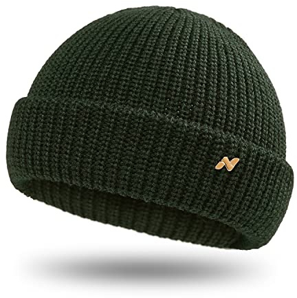 NYTTED® Troyer Mütze Damen & Herren - Made in Germany - Fisherman Beanie aus 100% feinster Schurwolle I Winter Mütze Herren I Troyer Damen Troyer Herren I Fischermütze Herren