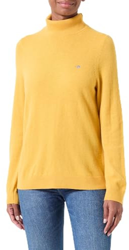 GANT Extrafin lammull rullkrage, Faded Sunset, M