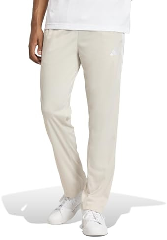 Adidas Mens 3-Stripes Tricot Regular Fit Open Hem Sportswear Track Pants, Team Royal Blue, Large/Tall