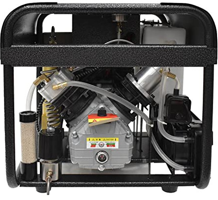 TUXING 4500PSI PCP Compressor, High Pressure Air Compressor, Auto-Stop and Auto Purge, Built-in Dual Oil-Water Filter, Pump for Diving Tank Air Rifles Paintball Guns(TXEDT033)