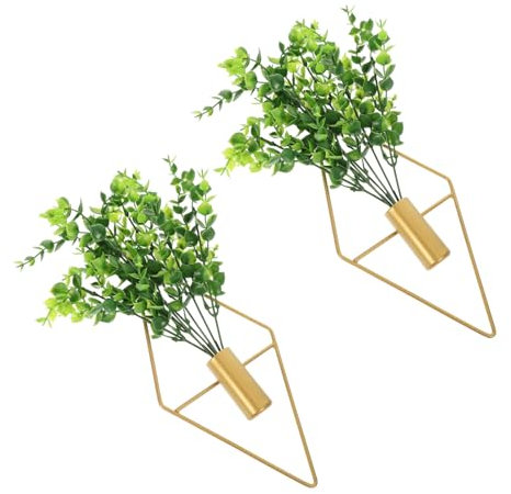 QUMIIRITY Vintage-inspirierter Wandpflanzer Aus Eisen Trockener Blumentopf Zaunvase Platzsparendes Design für Die Inneneinrichtung