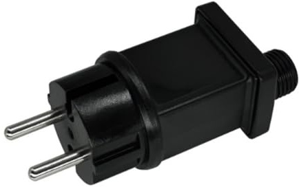 Puleuroy Alimentatore per LED da 4,5V 4,5W con Spina, Trasformatore per LED, Adattatore con Spina IP44 Impermeabile per Lampade Natalizie, Spina EU.