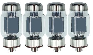 BADIKA Raddrizzatore a Tubo a Vuoto KT88C Tubo a Vuoto Sostituisci KT88 6550 KT120 EL34 KT66 KT77 KT100 Kit Amplificatore valvolare elettronico Audio HiFi Fai da Te(4pcs Matched Quad)
