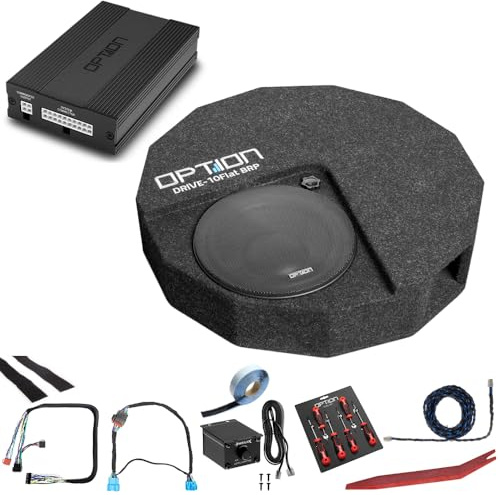 Option DSP-Soundupgrade V1 für Opel Astra L (ab Baujahr 2022) - 100% Plug & Play Soundupgrade mit DSP-Verstärker und DRIVE10FLAT-BRP Reserverad-Subwoofer