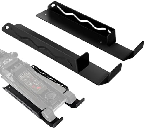 TocaFeank Support pour Cric de Sol | Support de Montage pour Cric - Organisateur de Stockage Robuste pour Atelier Garage Réparation Auto Moto Camion Véhicule de Construction