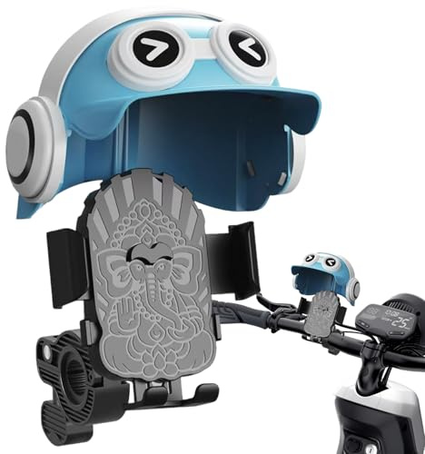 Supporto per telefono per bicicletta,Supporto per telefono per bicicletta con casco | per biciclette Navigazione Videochiamate Streaming Live GPS