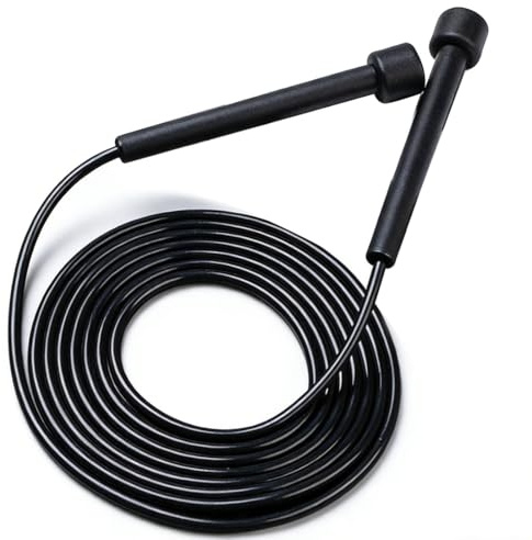 GNALIA 1 Corde À Sauter Sport Speed Rope 2,8 M Noir