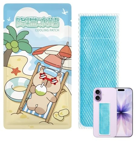 Cerotti Rinfrescanti per Bambini 2 Pezzi di Gel Rinfrescante in Tessuto | Salviette Lenitive Rinfrescanti Viaggio Campeggio Escursioni Gita Sport Scuola Casa Mal d'Auto Scottature