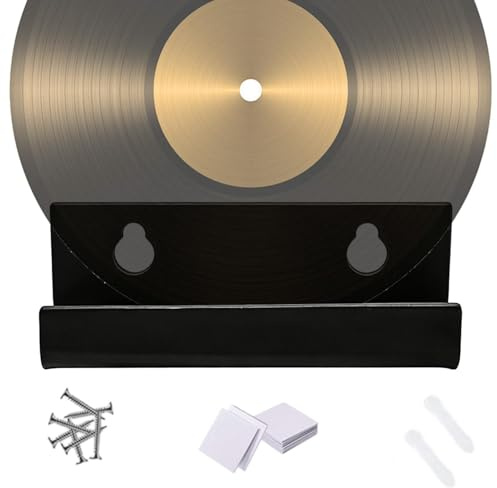 Portadischi da parete Mensola Sospesa in Acrilico da Esposizione di Album