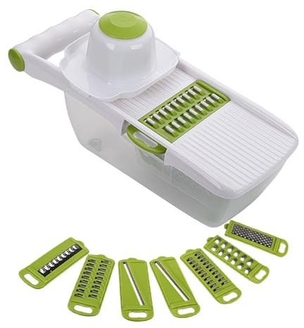 Picadora De Alimentos - Dispositivo De Corte Multifuncional Manual Portátil | Picador Y Rebanador De Verduras - para Frutas y Cocina Hogar