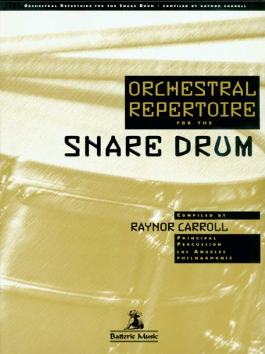 Carl Fischer Orchestral Repertoire for the Snare Drum