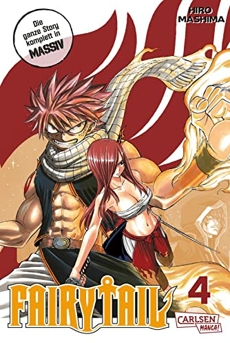 Fairy Tail Massiv 4: 3-in-1-Edition voller rasanter Abenteuer der stärksten Magier der Welt