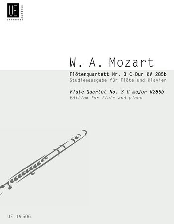 Flute Quartet No. 3 KV 285b Vol. 26