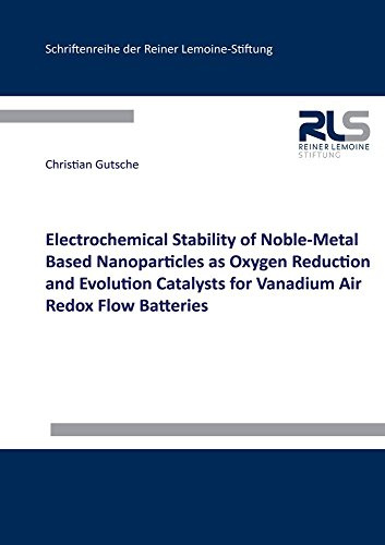 Electrochemical Stability of Noble-Metal Based Nanoparticles as Oxygen Reduction and Evolution Catalysts for Vanadium Air Redox Flow Batteries (Schriftenreihe der Reiner Lemoine-Stiftung)