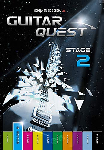 Guitar Quest Stage 2: Die Gitarrenschule für Anfänger - Spielend leicht Gitarre lernen - Gitarrenbuch Songbuch mit Bonus-Material (DEU): Guitar Quest ... Songbuch mit Bonus-Material (DEU)