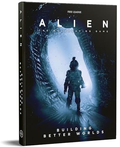 Free League Publishing: Alien RPG Building Better Worlds - Inbunden bok, 6 spännande expeditioner, kampanjmodul, rollspel