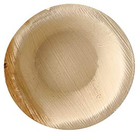 Papstar - 4 x 25 Coupelles, Feuille de palmierpure rond 100 ml Ø 10 cm · 3 cm