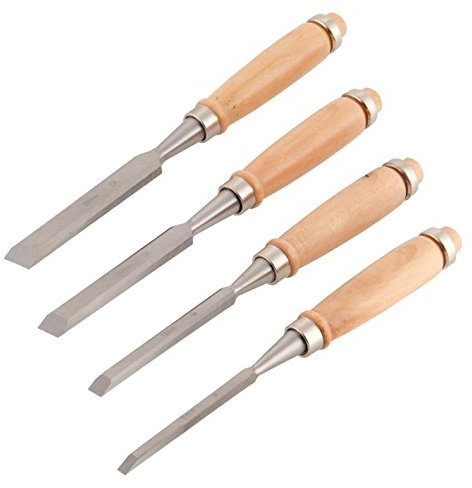 Suki Set di scalpelli, legno, manico a 4 pezzi, 1801250