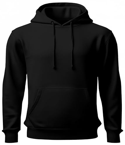 Gift Hub Unisex Fashion Hoodie - Hooded Pullover with Drawcords & Front Pockets, Fleece Hoodie Sweatshirt for Men and Women