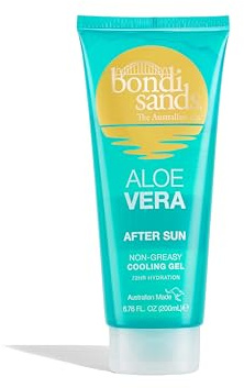 Bondi Sands Aloe Vera After Sun Cooling Gel 200ml | Enriched with 95% Aloe Vera Gel | Hydrating & soothing | Cruelty Free| 200ml/6.76 Fl oz