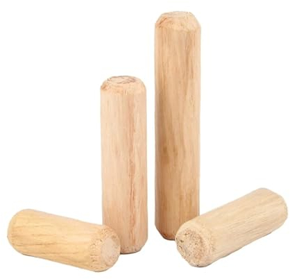 20 ~ 100 Stück M6 M8 M10 M12 runde geriffelte Holzhandwerks-Dübelstifte Stangen Holzdübel Schrankschublade Möbelbeschlag Länge 20 ~ 80 mm ( Size : M12x50mm-20pcs )