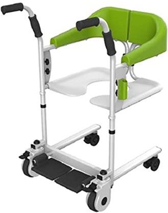 BGFYUSF Patientenlift, Multifunktionslift, Leichter Transport, Mit Toilette Für Den Heimgebrauch, Patienten, Bettlägerige Ältere Menschen, Behinderte, Pflegeauto-Booster
