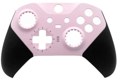 Hzxkqmil Replacement Front Shell Cover for Xbox Elite Series 2 Controller | Upper Housing Case Faceplate Top Cover Plates for Xbox One Elite Series 2 and Series 2 Core Controller - Pink