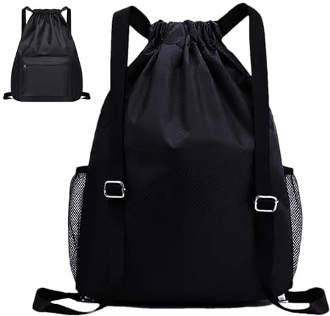 Wasserdichte Tasche mit Kordelzug, Motorrad-Rucksack mit Kordelzug,Große Kapazität Motorrad Kordelzug Taschen Helme Aufbewahrungstasche | Mehrzweck-Baseball-Helme-Tasche, Helm-Tragetasche für Fitnesss