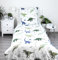 Theonoi Juego de ropa de cama infantil de 2 piezas, ropa de cama reversible de 135 x 200 cm, 80 x 80 cm, de algodón, con certificado Öko-Tex, tamaño estándar alemán (Dino dinosaurio)