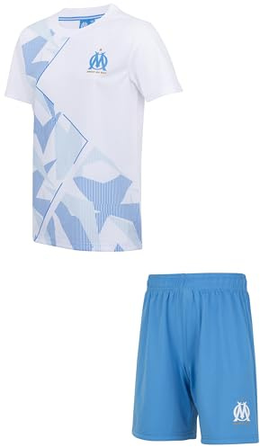 OLYMPIQUE DE MARSEILLE Ensemble Maillot Short Om - Collection Officielle 6 Ans