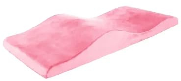 LUKYWANG Matelas Table De Massage Surmatelas et Couvre-lit for Cils, Coussin Ergonomique incurvé for Table de Massage, Matelas for Cils for Salon de beauté Coussin Massage(Pink Mattress,180x70 cm)
