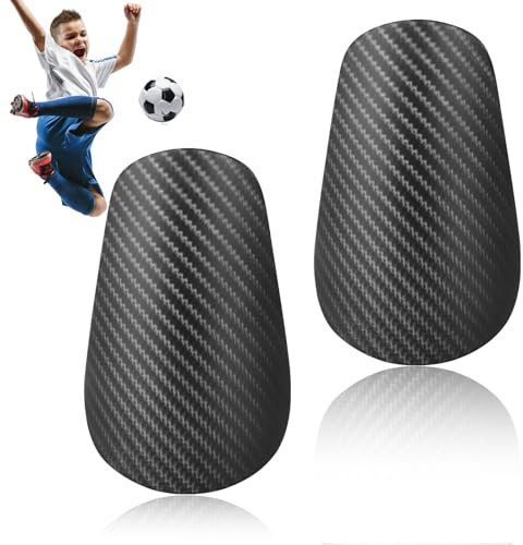 2 Pièces Mini Protège Tibia, Protège Tibias de Football, Équipement de Protection Protège pour Enfants et Adultes, Protège Tibia Foot pour Jeux de Football, Jogging, Courir