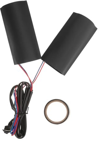 BUGUUYO Manopole Riscaldate Antigelo per Manubrio Riscaldamento Rapido Facili da Installare Accessorio Custom per Guida Comfort in