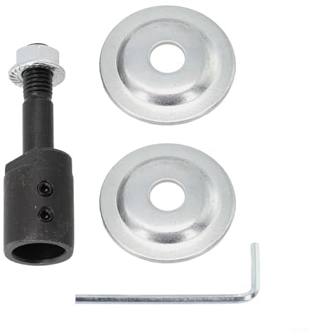 Adattatore per mandrino per smerigliatrice da banco motore, asta di estensione con albero da 5 16 mm, converte trapano elettrico in mola (16 mm)