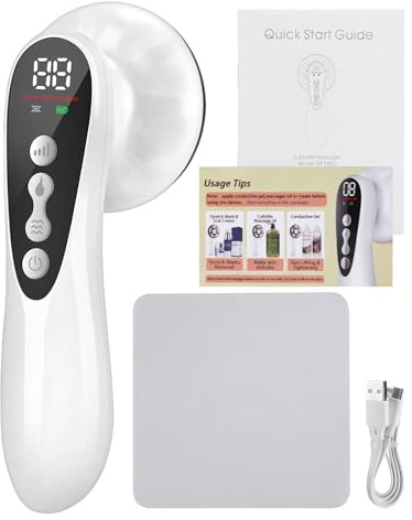 Körperformungsmaschine Tragbares Elektro-Massagewerkzeug mit 3 Modi | Kabelloser Cellulite-Massager Fettentferner Elektrisch für Männer Frauen Jugendliche Sportler Bauch Taille Arme Beine