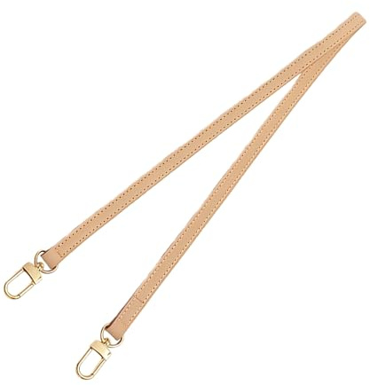 Collenatsy Schulterriemen Leder Braun, 60cm Taschengurt zum Wechseln für Handtaschen, hochwertiger Schultergurt als Ersatz-Taschenriemen