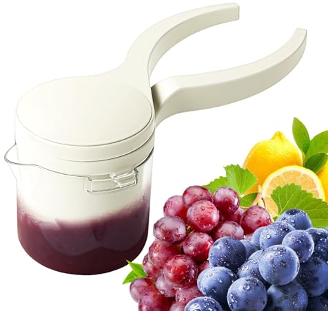 kaiop Presse-citron de Cuisine - Pressoir à Fruits Manuel Portable | Presse-main pour Citron Vert,pour les Pastèques Légumes les Agrumes Tomates Grenades Camping en Plein Air et Rassemblements