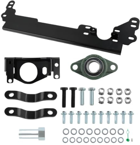 Soporte de caja de dirección de acero con soporte de eje sectorial compatible con Cherokee XJ 1984 1985 1986 1987 1988 1989 1990 1991 1992 1993 1994 1995 1996 1997 1998 1999 2000 2001